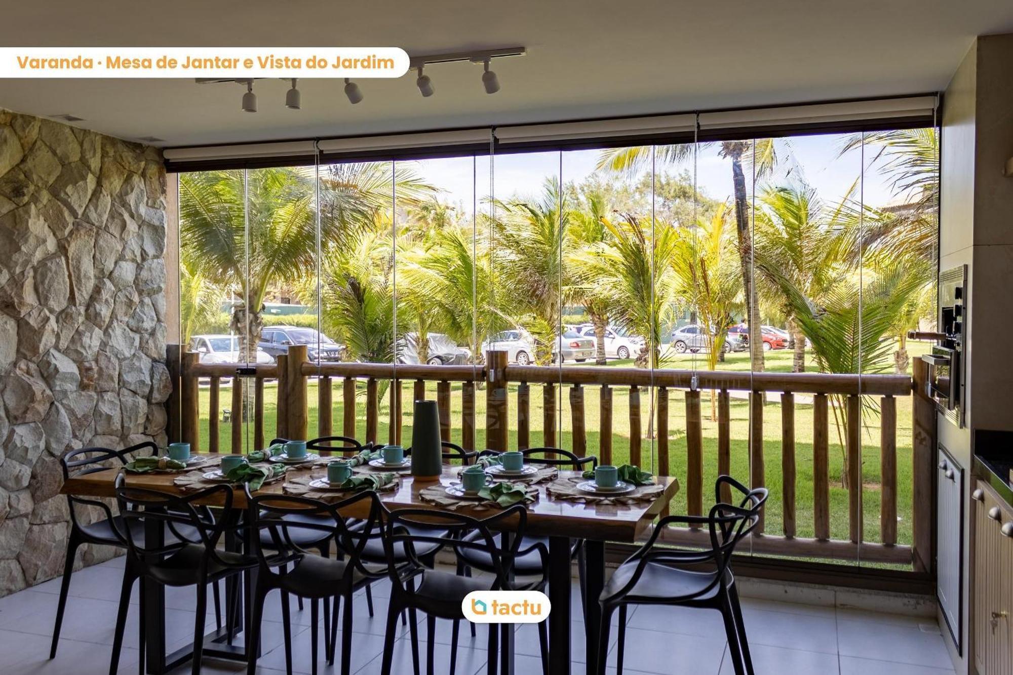 Terreo Enorme Luxuoso No Vg Sun Cumbuco Por Tactu Villa Luaran gambar